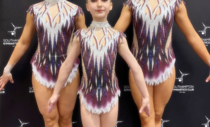 Three Acrobatic Gymnasts